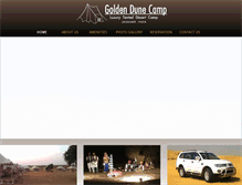 Tablet Screenshot of goldendunecamp.com